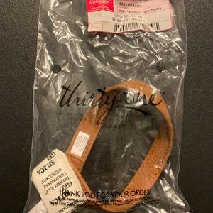 NIP Wrist Strap Carmel charm by thirty-one